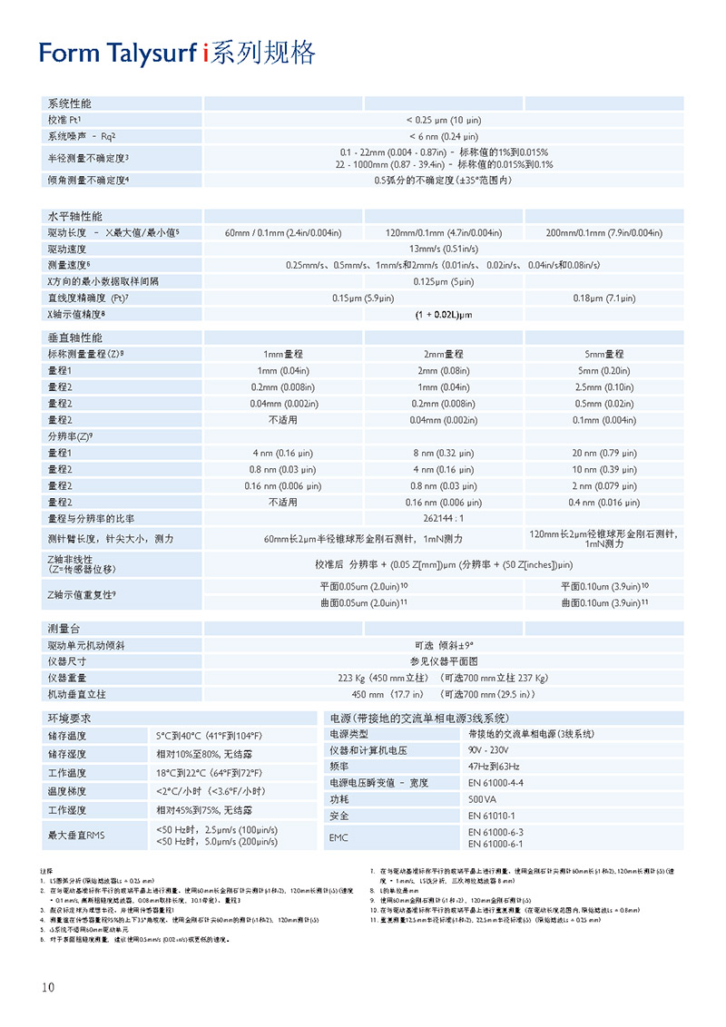 高精度粗糙度轮廓仪